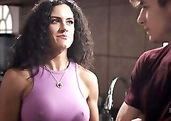 PENNY BARBER BEHIND DADS BACK