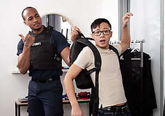 Trent King and Dane Jaxson banging in the backstage