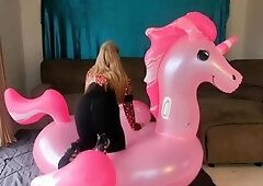 Blonde MILF with Big Boobs Playing Cam Free Porn