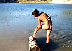 Shrima Plays Around Outside Fully