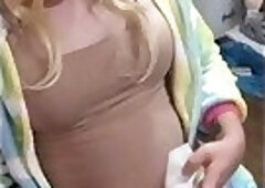 Sissy Blonde Masturbates