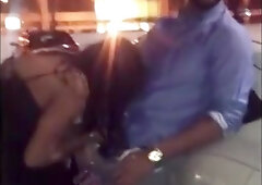 Ebony Arousing Slut Letting People Hump Her In Parking Lot