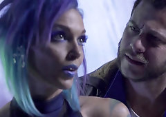 There are some devious things going on in this video