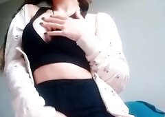 just a hawt and moist student showing her little body to u