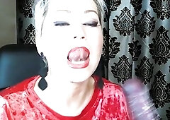 Lewd aged kinky mother I'd like to fuck AimeeParadise is sucking! Part I - SEX-TOY. ))