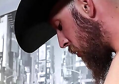 Daddy Dustin Steele Spanks & Pounds Pup's Ass