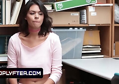 Arin A And Kat Arina In Tanned Beauty Caught Shoplifting In A Store