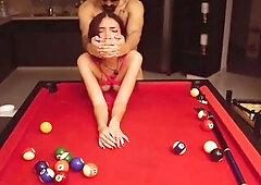 Inviting a scort at my free day and bang her over the pool table