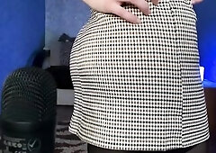 ASMR petticoat and hose