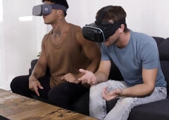 Jerk Buddies: Dark-haired Beauty Takes His Load