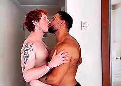 Xxx Tough Drill with Bulky Latino Jock - Christian Hunter and Gianni Gio