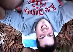 Bo gets plowed in the woods