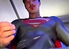 j%kipz na punheta na fantasia de superman