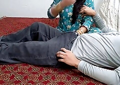 Hot Indian married couple gets down to business in the morning