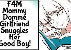 Mommy Domme Girlfriend Snuggles Her Good Boy!