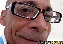 Striking tbabe takes fat dick in her big bubbly ass hardcore