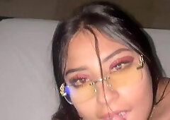 Latina beauty ignites wild passion in steamy hotel encounter