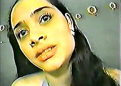 Latina Marie is scared by the huge cock that they will put in her and thats why they break her ass without mercy: Porn