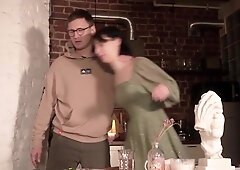 OBEDIENCE LESSON FOR THE LAZY TRAD WIFE! CRUCIAL BASTINADO TO BEHAVE (FHD)