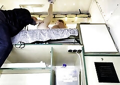 This babe did a great job by cleaning my food truck so as a award I drilled her hawt butt