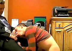 Str8 daddy with male secretary