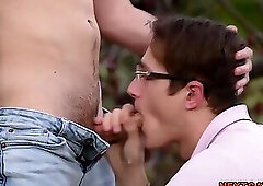 A sexual encounter in the park with Jayden Marcos and Kane Fox