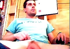 Amateur masturbating on webcam