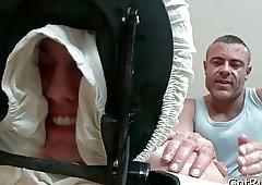 Deep anal penetrating massage