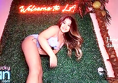 I met a CUUUTE ABG model in LA who needed instagram pics