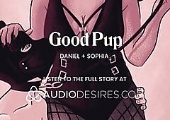 Leashed Pup Worships His Domme in Pet Play – Chastity, Cum Control & ASMR Erotic Audio Porn for Women