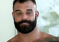 Three Testosterone Full Beardy Guys Ramming Each Other - Drake Masters, Carlos Lindo, Max Du