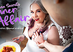 A Dinner Affair Gets Steamy For This Curvy Cougar