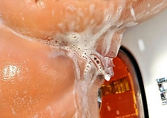 The hottest carwash ever with a busty brunette Sheila Grant