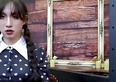 AB082 Bad Girl Miss 3 be spanking and training - deep throat crmpie BDSM ???Miss????????