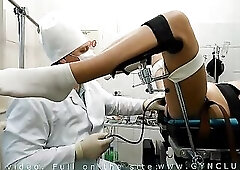masturbation on the gynecological chair