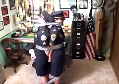 Two Cops Cuffed And Duct Taped