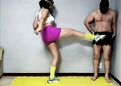 Ballbusting compilation at a SADOMASOCHISM song