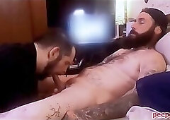 Cock Hungry Gay Pays Straight Redneck to Let Him Suck