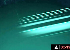 DEVILS FILM - Three Gorgeous Trans Are Doing A Lucious Trans Train