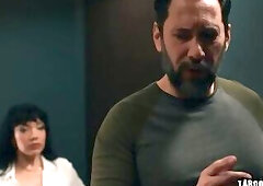 Tommy Pistol gets seduced by Little Puck as she drops on her knees for his cock