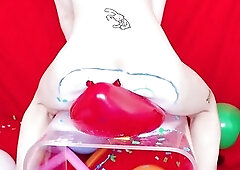 Balloon teaser, full vid on fansly