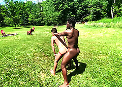 Outdoor fucking scene makes it all so primal