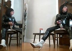 Latex & Booties  Rotating Toy