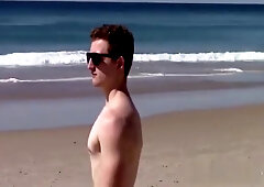 Aussie Daniel blown at gloryhole