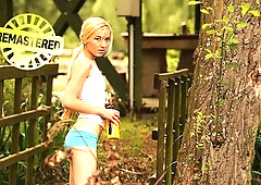 Club Sweethearts featuring Diana P's outdoor smut