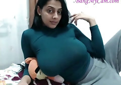 indian with huge big natural titties - Squirt