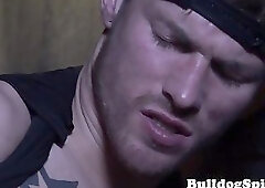 UK sub sucks doms cock and gets assfucked