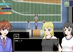 Dominant female at Femdom University makes her footslave obediently lick muddy socks