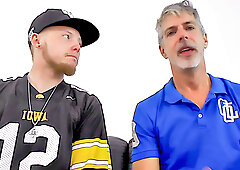 Worship the Giant Quarterback's Feet - DADDY GIANT 46 - JC Dickerson & Richard Lennox