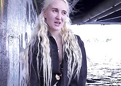 Skinny Blonde Teen 18+ Daruma Rai Pickup For Casting Fuck In Berlin